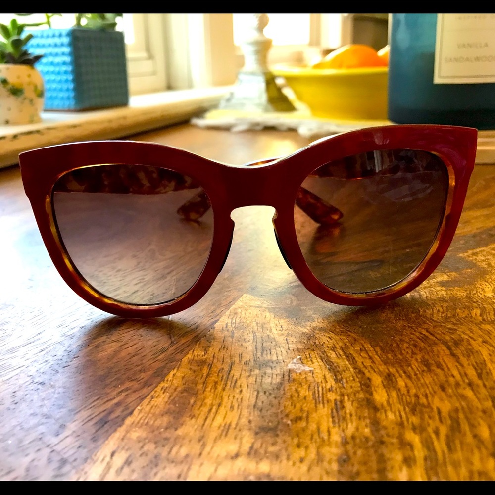 Smith Sidney red tortoise carbonic sunglasses